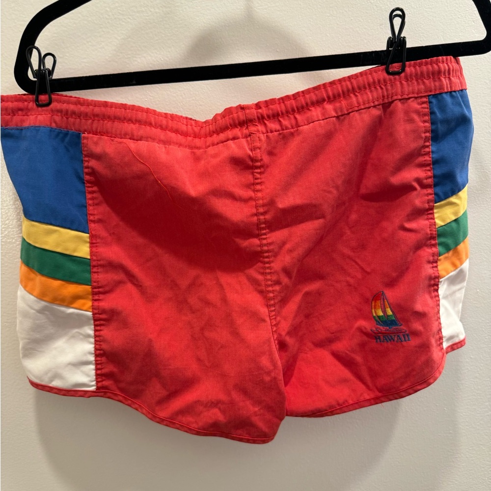 Vintage Hawaii swim trunks